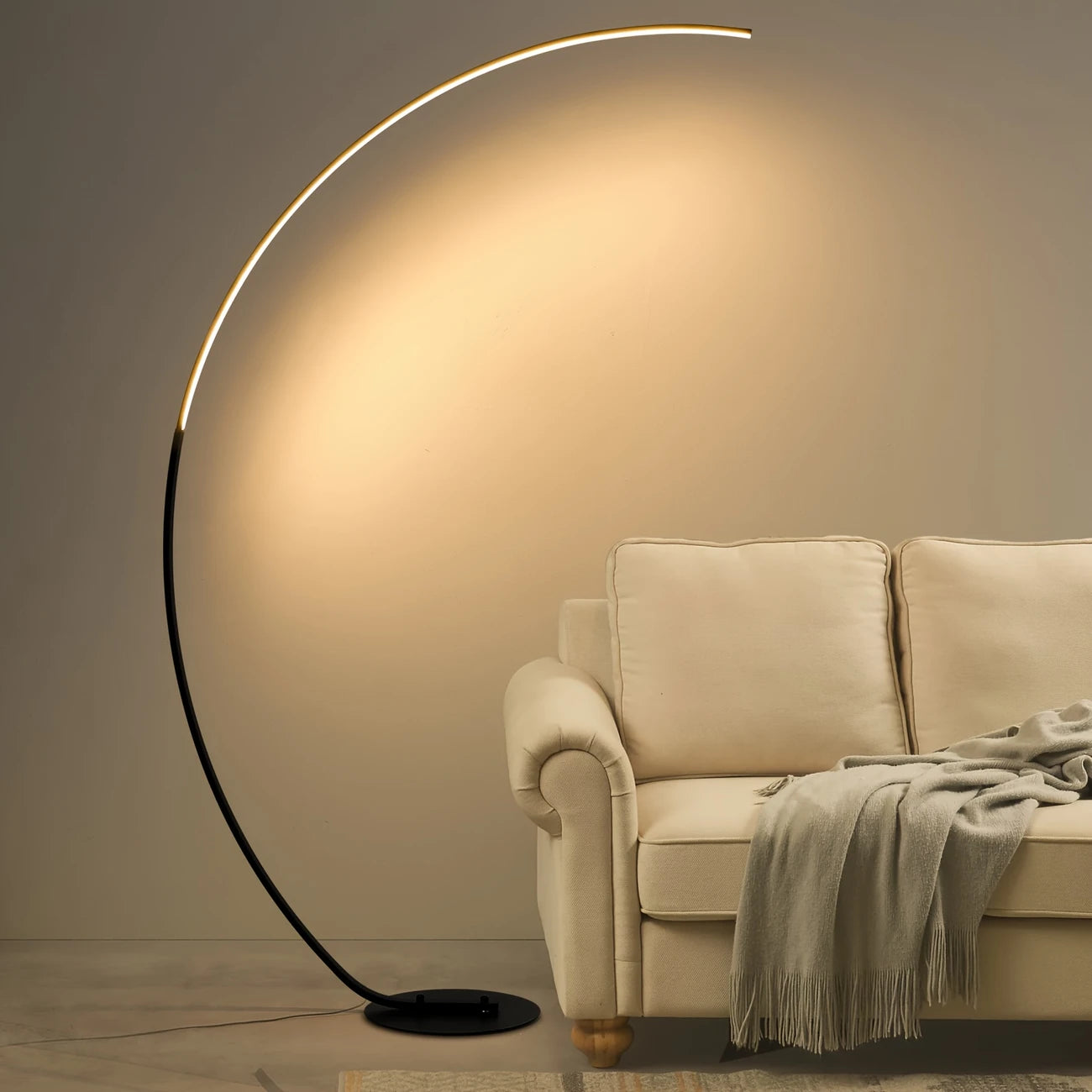 65-Inch Arched Floor Lamp