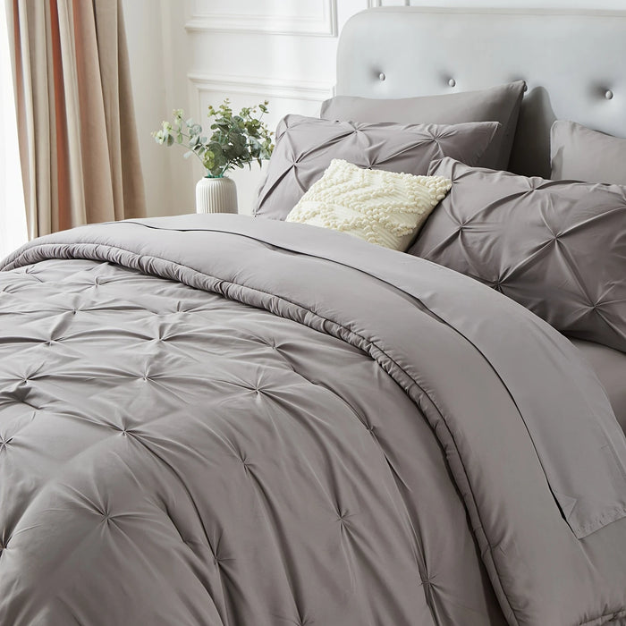 7-Piece Pintuck Comforter Set