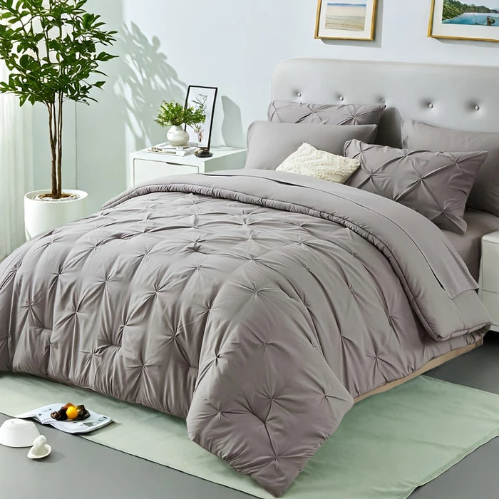 7-Piece Pintuck Comforter Set
