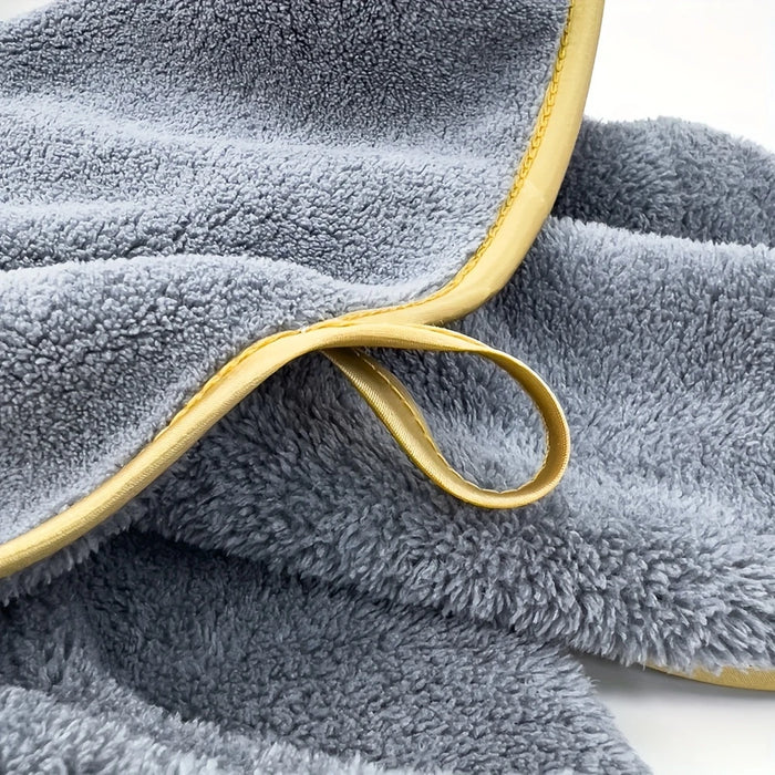 3-Piece Microfiber Bath Towel Set